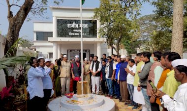 राजीव भवन में सादगी,गरिमा व सौहाद्र के साथ मनाई गई कांग्रेस स्थापना दिवस