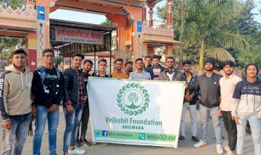 वृक्षित फाउंडेशन द्वारा बच्चों के साथ मनाया अंग्रेजी नववर्ष