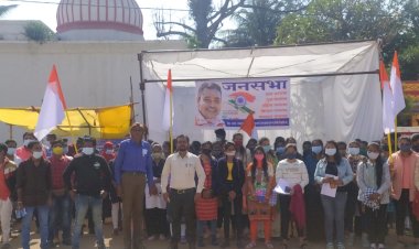 जनसभा के प्रदेश अध्यक्ष अरुण पाण्डेय के आंदोलन के बाद विशिष्ठ कनिष्ठ कर्मचारी चयन बोर्ड ने जारी किया स्वास्थ्य व परिवार कल्याण विभाग में भर्ती का विज्ञापन