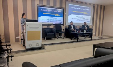 छत्तीसगढ़ स्वामी विवेकानंद तकनीकी विश्वविद्यालय के यूटीडी में इंडक्शन प्रोग्राम के तहत आई ट्रिपल ई संस्था से संबंधित जानकारियां दी गई....