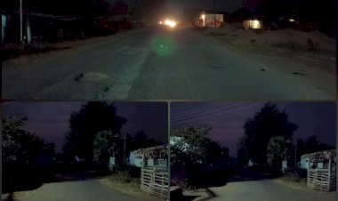 शाम होते ही बघेलडी मार्ग में हो जाता है अंधेरा एक डर के साथ महिलाएं करती है आनाजाना