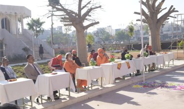 हरि शेवा शिक्षण प्रशिक्षण विद्यालय में हर्षोल्लास से मनाया 73 वा गणतंत्र दिवस समारोह