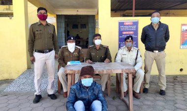 हत्या के मामले में कोतवाली पुलिस ने आरोपी को किया गिरफ्तार....