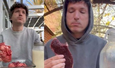 77 दिन से सिर्फ कच्चा मांस खा रहा युवक: कभी अंडे को हाथ तक नहीं लगाता था.... अब 77 दिनों से कच्चे मांस पर ही जिंदा है शख्स.... खुद बताई इसके पीछे की वजह.... अजीबोगरीब एक्सपेरिमेंट जान रह जाएंगे हैरान......