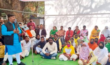 कांग्रेस कुशासन के खिलाफ भाजपा आक्रामक,आठ स्थानों में दिया धरना