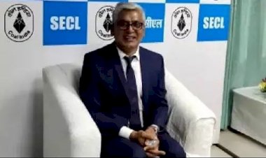 SECL के नए CMD प्रेम सागर मिश्रा ने संभाला पदभार......