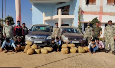 गांजा तस्करी पर बस्तर पुलिस की बड़ी कार्यवाही, 24 घंटे के भीतर गांजा के 02 प्रकरण में बस्तर पुलिस की कार्यवाही