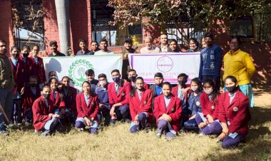 वृक्षित एवं द जॉय मेकर्स फॉउंडेशन द्वारा पौधारोपण का आयोजन