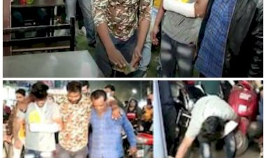 …जब बदमाशों ने धोए लोगों के जूठे बर्तन.... बदमाशों ने किया ऐसा काम.... अब मांजने पड़ रहे लोगों के झूठे बर्तन.... साफ की टेबल..........