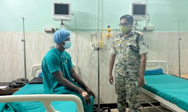 जिला बीजापुर में पुलिस और नक्सली के बीच मुठभेड़ में असिस्टेंड कमांडेंट श्री शांति भूषण तिर्की शहीद हुए एवं सीआरपीएफ का 01 जवान अप्पाराव घायल हुआ