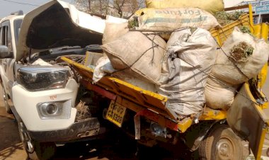 CG BEMETARA:बेरला पुलिस की कार्यप्रणाली पर उठी सवाल...आम लोगो के गाडी रोककर बेरियर बनाना समझ से परे है..उन्हे मालूम था तेज रफ्तार से मवेशी से भरा ट्रक आ रहा है..उसके बाद भी गाडी को जबरन खडा करना बेरला पुलिस की घोर लापरवाही..पढिए पूरी खबर