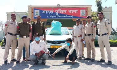 अपराधिक गतिविधियो पर लोहारा पुलिस की लगातार प्रभावी कार्यवाही    23.200 किलोग्राम मादक पदार्थ गांजा सहित दो गांजा तस्कर गिरफ्तार