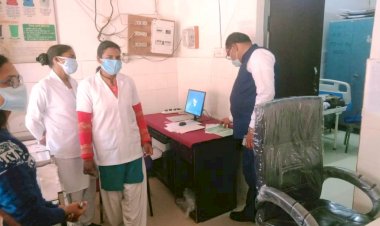 स्वास्थ्य केन्द्र मुख्यालय में सभी अधिकारी व कर्मचारी करे निवास... सीएमएचओ