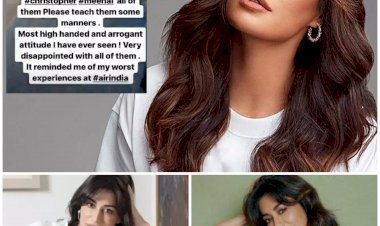 बॉलीवुड एक्ट्रेस के साथ फ्लाइट में हुई बदतमीजी.... एक्ट्रेस ने निकाली भड़ास.... सोशल मीडिया पर लिखा ये पोस्ट.... शुरू हुई जांच.....