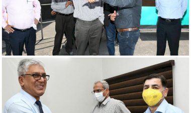 सीएमडी एसईसीएल डॉ प्रेम सागर मिश्रा की अगुवाई में एसईसीआर रेलवे शीर्ष प्रबंधन के साथ गेवरा में बैठक आयोजित