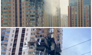 'मिसाइल अटैक' का भयानक VIDEO: अपार्टमेंट से जा टकराई मिसाइल.... रूस ने मिसाइल से यूक्रेन की बहुमंजिला बिल्डिंग को बनाया निशाना.... धमाके से ध्वस्त हुई रिहायशी बिल्डिंग.... देखें खौफनाक वीडियो.....