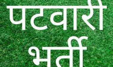 CG- पटवारी भर्ती BIG अलर्ट: छत्तीसगढ़ में पटवारी के 301 पदों के लिए निकली भर्ती.... राजस्व एवं आपदा प्रबंधन विभाग ने जारी किया विज्ञापन.... जानिए आपके जिले में कितने पदों के लिए निकली है भर्ती.... इतनी मिलेगी सैलरी... देखें डिटेल.....