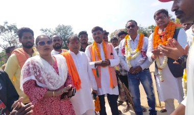 अटल युवा समिति जीरमपाल के तत्वाधान में आयोजित क्रिकेट प्रतियोगिता का हुआ भव्य समापन