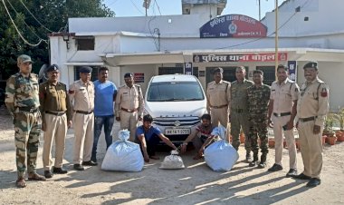 59.190 किलोग्राम मादक पदार्थ गांजा व 02 तस्कर चढ़े बोड़ला पुलिस के हत्थे ।    02 अंतर्राजिय गांजा तस्कर निवासी राजस्थान कार के साथ गिरफ्तार।