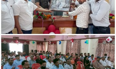 वन कर्मचारी संघ द्वारा शपथग्रहण का कार्यक्रम....