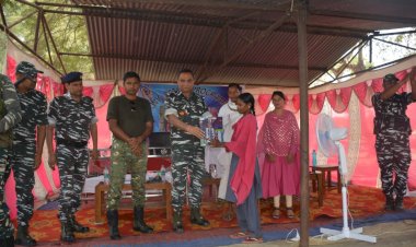 मिसमा में सीआरपीएफ 2वीं वाहिनी ने किया मेडिकल कैम्प का आयोजन