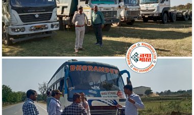 CG- ताबड़तोड़ कार्रवाई: 21 जिलों में की गई छापेमारी.... एक्शन मोड में परिवहन विभाग.... कई गाड़ियां जब्त.... बड़े तादाद में टैक्स वसूली और वाहन जप्ती की कार्रवाई.... नहीं पटाया तो संपत्ति होगी कुर्क.... कार्रवाई से मचा हड़कंप.....