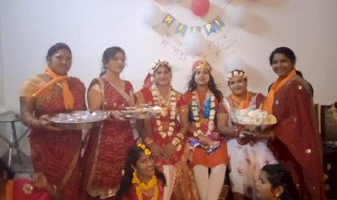 क्षेत्रीय विकास नागरिक परिषद तिलक नगर महिला मंडल द्वारा मनाया फाग उत्सव