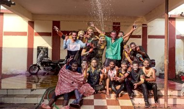 दोरनापाल में शांतिपूर्ण व सद्भाव के साथ मनाया गया रंगो का पावन त्यौहार होली