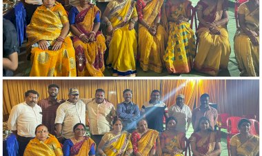 उर्जा नगर कॉलोनी वासियों ने आयोजित किया होली मिलन समारोह, होली मिलन कार्यक्रम में थिरके कॉलोनी वासी