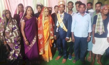 मानवता की मिशाल बने सरपंच दम्पत्ति: प्रकृति के कहर से 12 दिन की मासूम के सिर से उठा माँ का साया,गरीबी झेल रहे पिता से पुत्री को सरपंच ने लिया गोद अब 22 साल की उम्र में कन्यादान कर निभाया माता- पिता का फर्ज