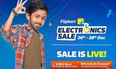 Flipkart Electronics Sale: सस्ते में घर लाये फोन, TV,  और भी बहुत कुछ...3 हजार रुपये में घर लाएं Samsung का 24 हजार का 5G Smartphone... जानें धमाकेदार ऑफर्स.....