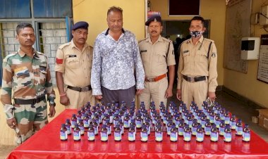 अवैध नशीले पदार्थ के तस्करी पर बस्तर पुलिस की कार्यवाही, हाटकचोरा में तस्करी करते 01 आरोपी पकड़ा गया