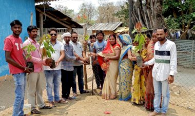 दोरनापाल में बंजारा समुदाय के लोगो ने विश्व बंजारा दिवस पर फलदार पौधारोपण कर विश्व बंजारा दिवस मनाया