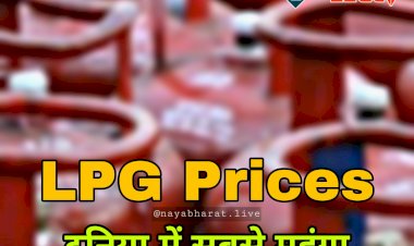 LPG Cylinder Price: LPG भारत में सबसे महंगी.... दुनिया में सबसे 'महंगा' सिलेंडर खरीद रहे हैं भारतीय.... पेट्रोल-डीजल के मामले में इस पायदान पर देश.... कमाई का बड़ा हिस्सा होता है खर्च....