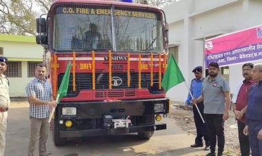 CG:बेमेतरा विधायक ने किया शहर में चल रहे विकास कार्यों का निरीक्षण नगर को दी अग्निशामक की सौगात