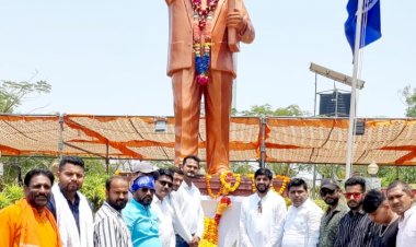 भारतीय जनता पार्टी जगदलपुर नगर मण्डल द्वारा भारत रत्न डॉक्टर भीमराव अंबेडकर की जयंती मनाई