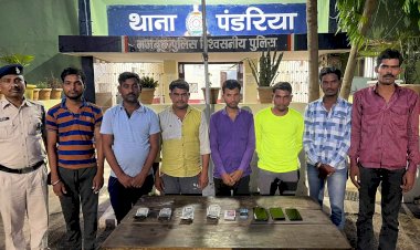 जुआरियों की खैर नहीं पंडरिया पुलिस की लगातार कार्यवाही, अपराधियों का धरपकड़ अभियान जारी