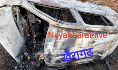 CG 5 मौतें : एक ही परिवार के 5 लोग जिंदा जले…पति-पत्नी सहित तीन बेटियों की हुई मौत…शादी समारोह से वापस लौट रहा था परिवार…देखे दर्दनाक हादसे का PHOTO और VIDEO…..