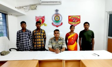 तीन इनामी सहित 4 माओवादियों ने किया आत्मसमर्पण, सुकमा पुलिस को मिली सफलता
