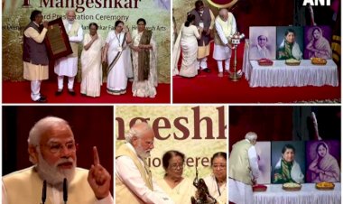 Lata Dinanath Mangeshkar Award: जिन्होंने देश और समाज की निस्वार्थ सेवा के लिए अपना पूरा जीवन दिया हो। इस कैटेगरी में पहला सम्मान पीएम मोदी को दिया गया.