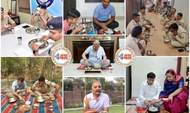 CG PHOTOS-VIDEO में देखिए अफसर-नेता-मंत्री ले रहे बोरे-बासी का आनंद.... साथ में ‘पताल चटनी’ भी.... CM अपील का प्रदेश ही नहीं देश-विदेश में भी दिखाया रंग…. Twitter में ट्रेंड कर रहा #BoreBasi…. कलेक्टर-SP व जनप्रतिनिधि तस्वीर कर रहे हैं पोस्ट…. देखें तस्वीरें और वीडियो.....
