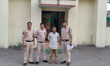 शासकीय स्कूल में चोरी का प्रयास करने वाला आरोपी गिरफ्तार