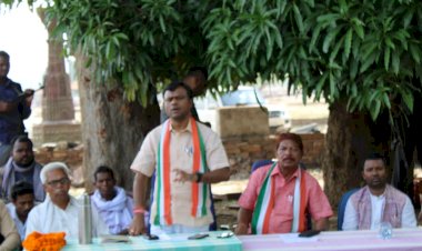 सांसद और विधायक ने ली ग्राम पंचायत तीरथा में कार्यकर्ताओं की बैठक और भरा जोश..