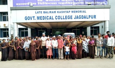 मेडिकल कॉलेज/अस्पताल जगदलपुर में सफाई कर्मचारियों का हड़ताल : आम आदमी पार्टी ने किया समर्थन