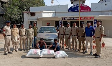 52.320 किलोग्राम  मादक पदार्थ गांजा व 02 तस्कर चढ़े बोड़ला पुलिस के हत्थे।