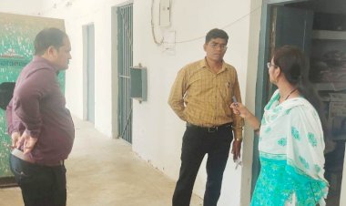डिप्टी कमिश्नर श्रीमती माधुरी सोम ने तहसील कार्यालय कोण्टा का किया निरीक्षण