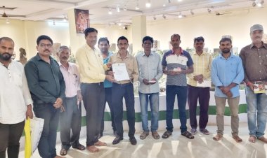 अंतरराष्ट्रीय संग्रहालय दिवस पर जिला संयोजक अनिल लुक्कड़ के द्वारा किया गया सम्मान