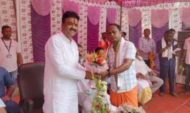 ग्राम कैकाचेरबहार एवं आसना के माता मेला मंडई में शामिल हुए संसदीय सचिव रेखचंद जैन