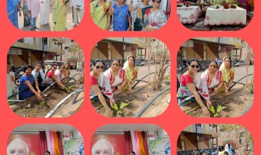 CG:प्रजापिता ब्रह्माकुमारी ईश्वरीय विश्वविद्यालय बेमेतरा द्वारा विश्व पर्यावरण दिवस में कल्प तरूह के तहत कार्यक्रम आयोजित कियागया ..वृक्षारोपण करने के बाद जागरूकता रैली निकाला गया