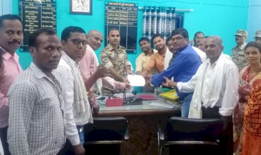अखिल भारतीय आदिवासी हल्बा समाज के द्वारा सुकमा  जिला के जिला  कलेक्टर / पुलिस अधीक्षक  को ज्ञापन...